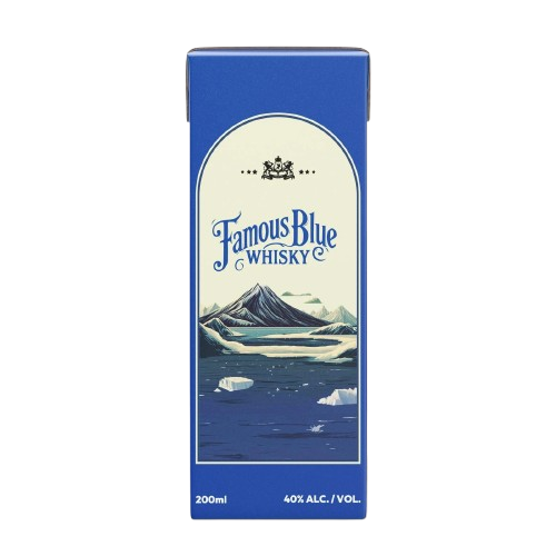 Famous Blue Whisky